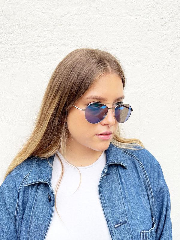 Svnx Aviator Sunglasses With Mirror Lenses