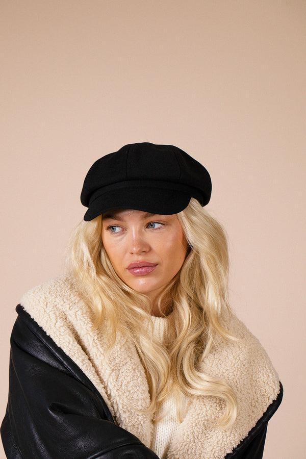 Svnx Baker Boy Hat In Black