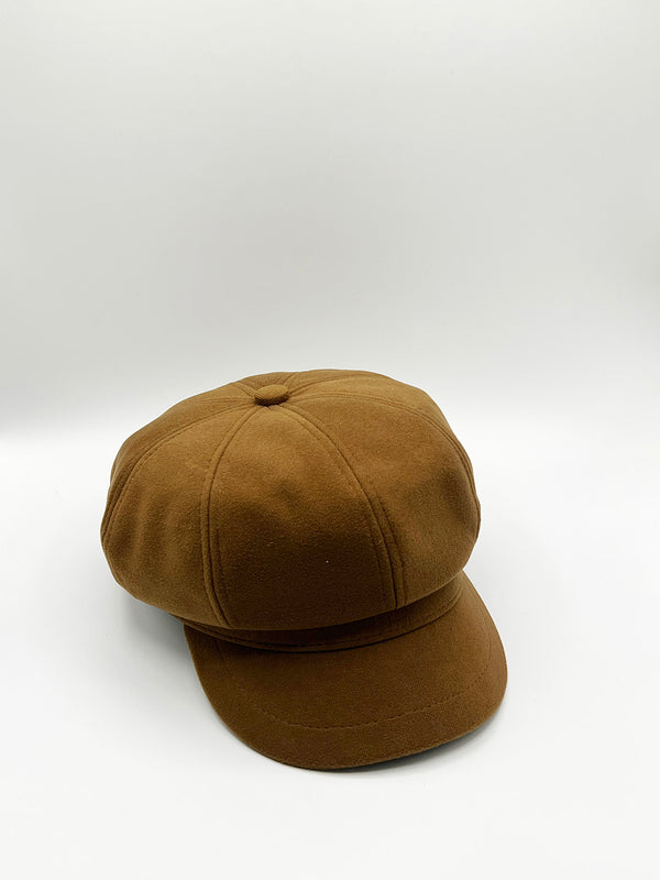 Svnx Baker Boy Hat In Brown