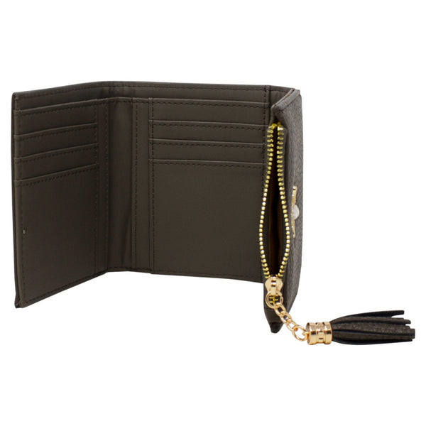 Svnx Bee Embellishment Purse In Dark Grey