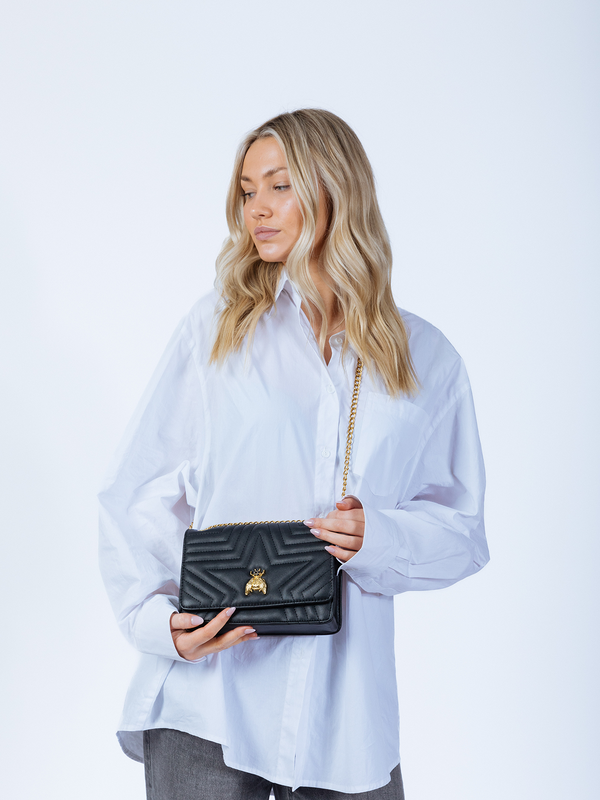 svnx Bee Star Quilted Shoulder bag