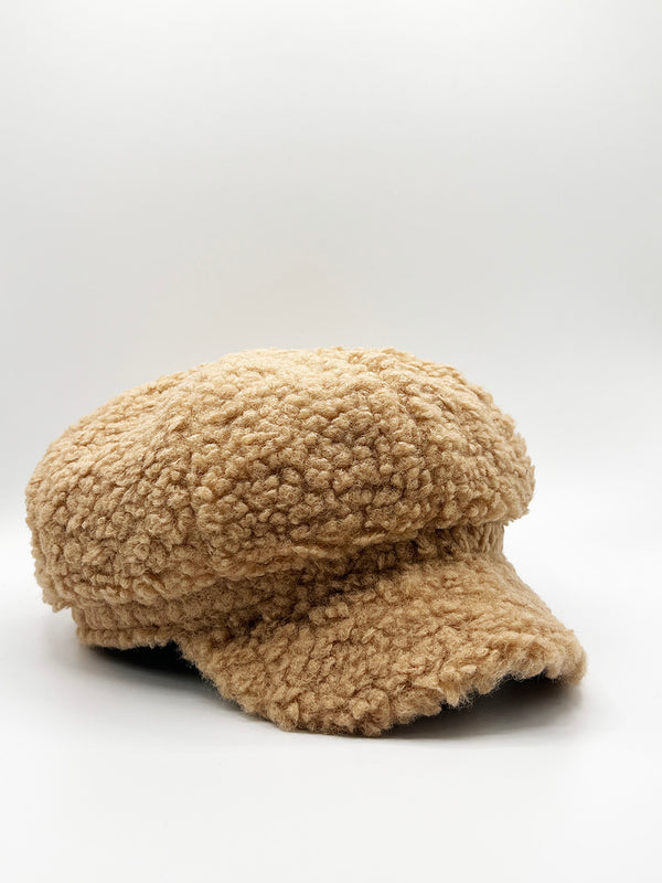 Svnx Borg Baker Boy Hat In Brown