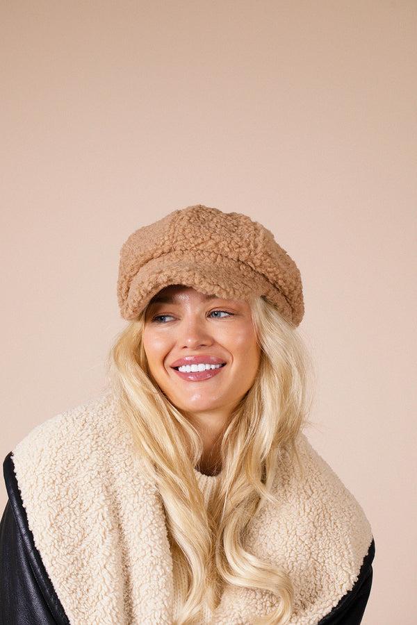 svnx Borg Baker Boy Hat In Brown