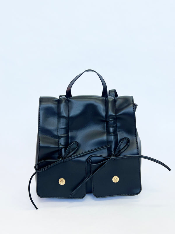 Svnx Bow Backpack In Black