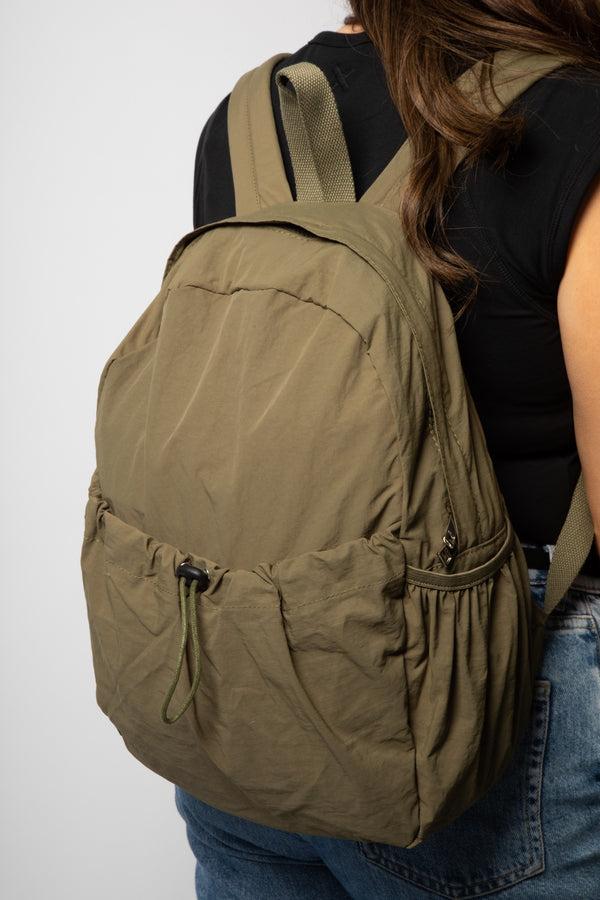 Svnx Casual Backpack In Khaki