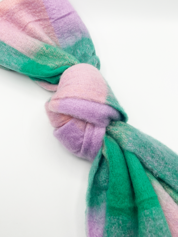 Svnx Checked Scarf In Multi