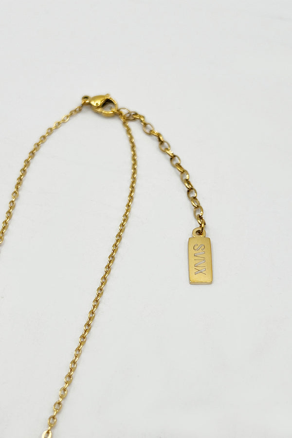 Svnx Cherry Red Heart Pendant Necklace - Gift Boxed