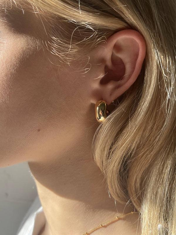 Svnx Chunky Half Hoop Earrings