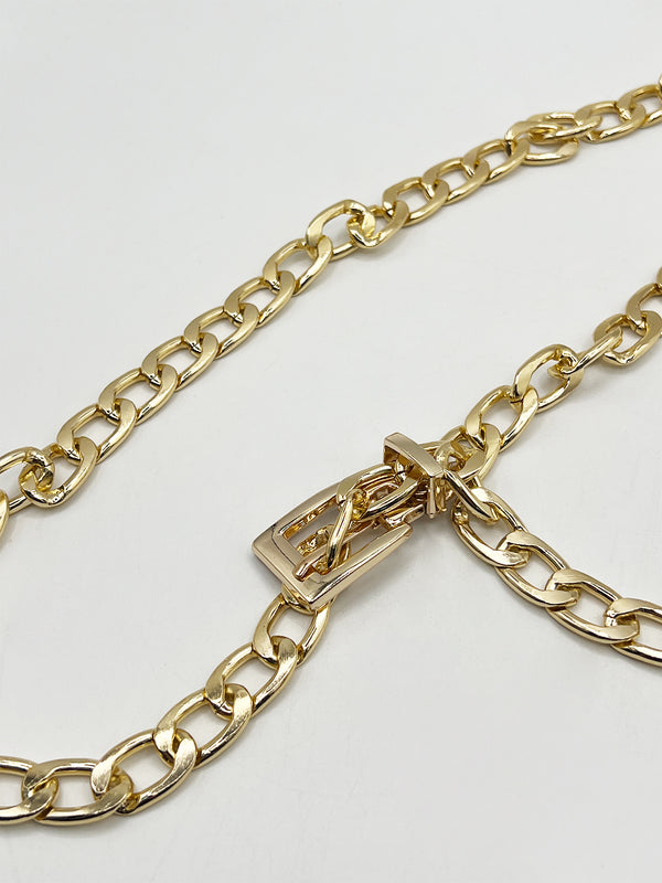 Svnx Classic Gold Chain Belt