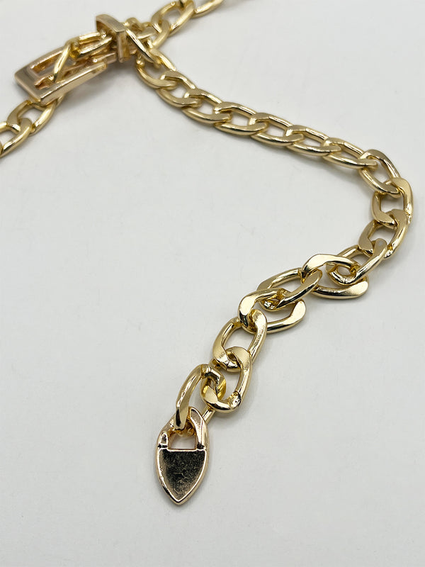 Svnx Classic Gold Chain Belt