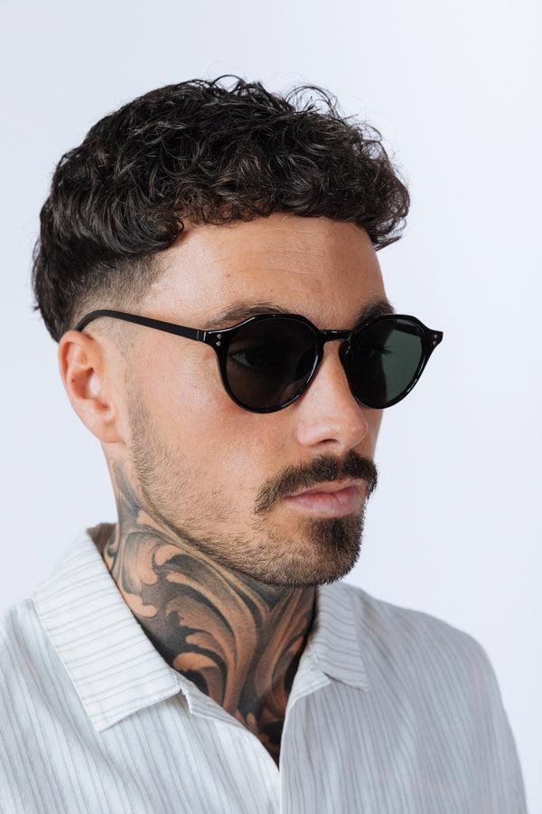 Svnx Classic Preppy Plastic Frame Sunglasses