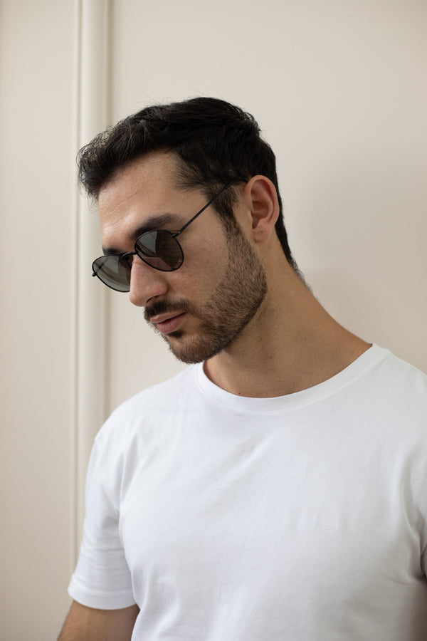 Svnx Classic Round Sunglasses With Mirror Lenses