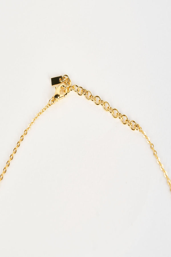 Svnx Clip Bar Necklace In Gold