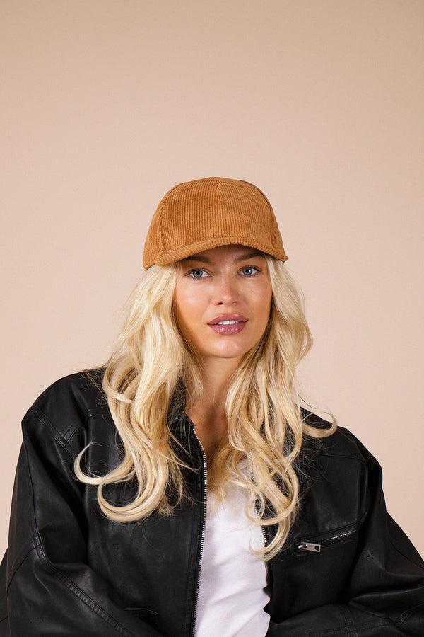 svnx Corduroy Cap In Turmeric