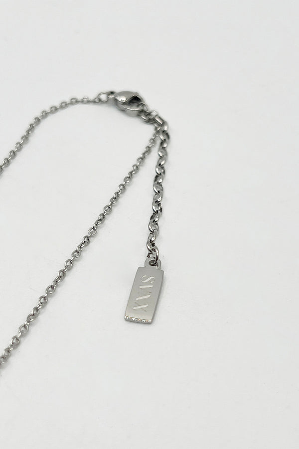 Svnx Double Heart Link Necklace With Gift Box