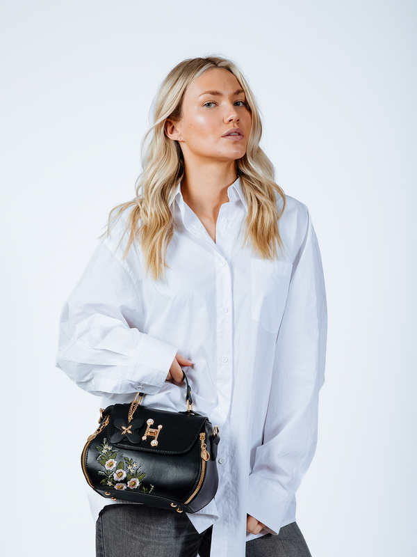 Svnx Embroidered Crossbody Bag