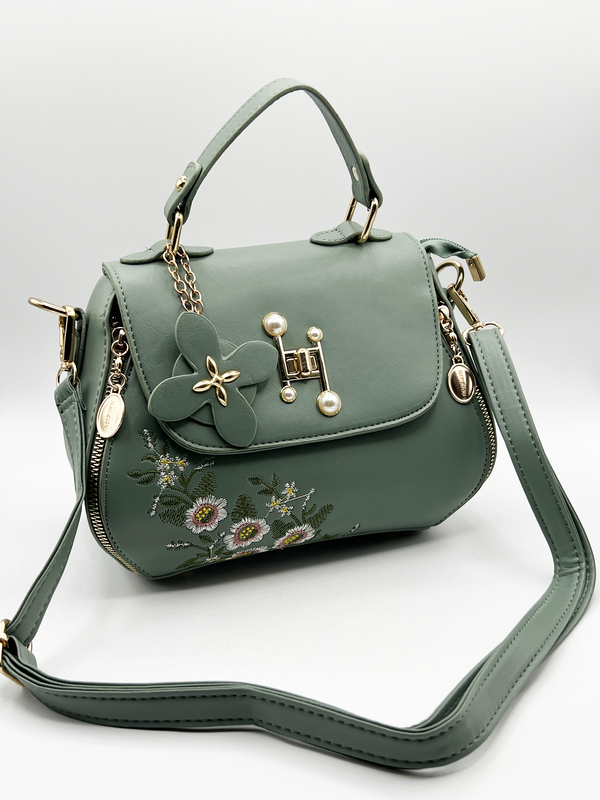 Svnx Embroidered Crossbody Bag