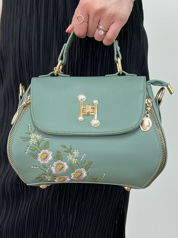 svnx Embroidered Crossbody Bag