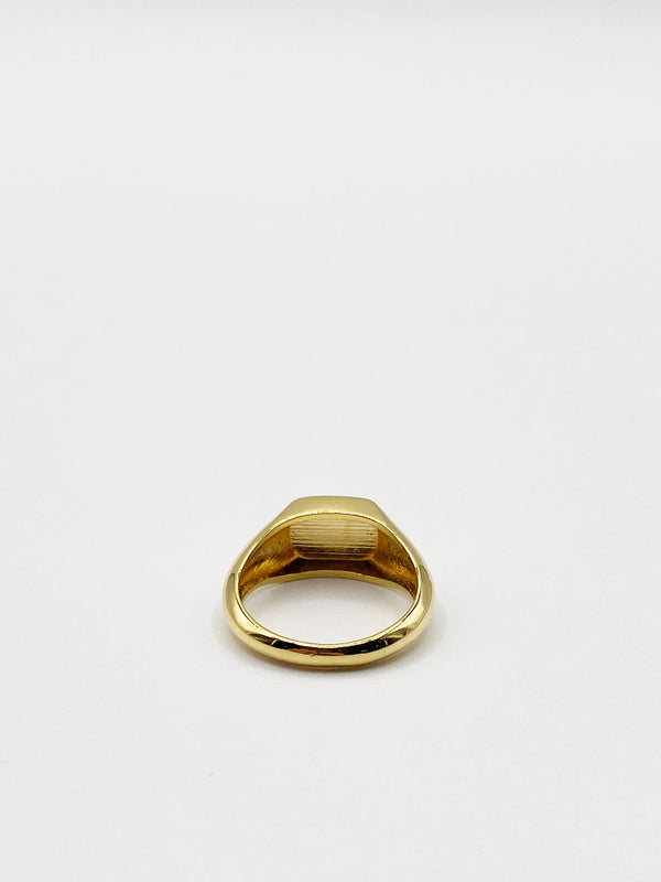 Svnx Engraved Signet Ring