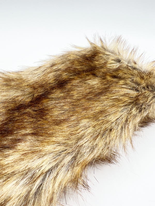 Svnx Faux Fur Headband In Brown