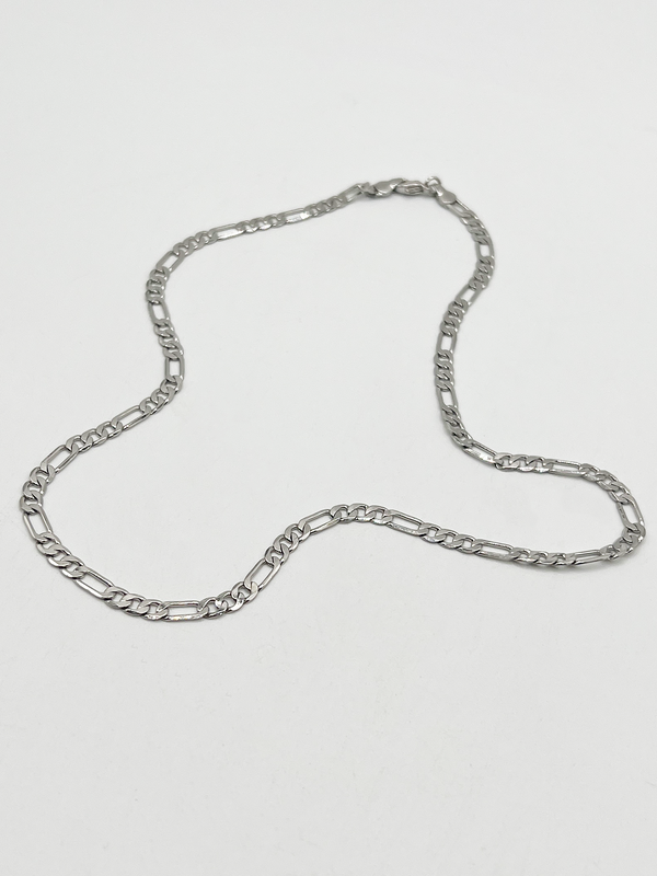 Svnx Figaro Chain Necklace In Silver