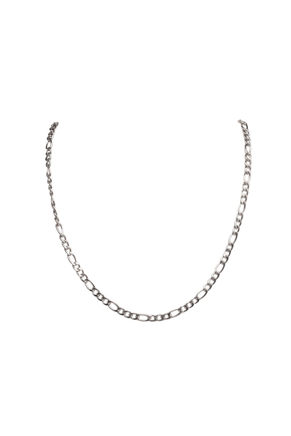 Svnx Figaro Chain Necklace In Silver