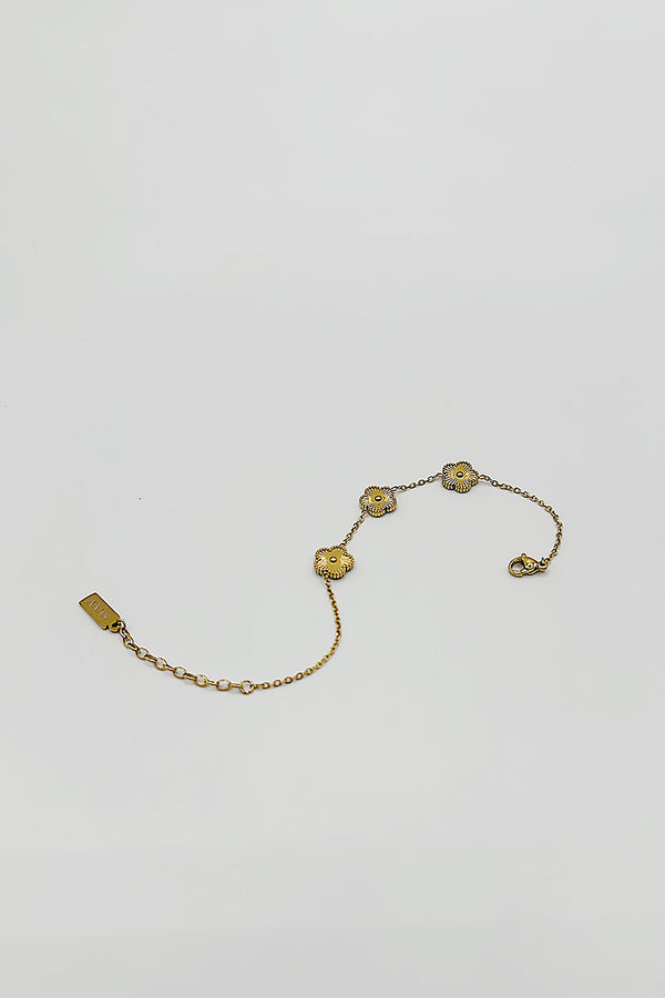 Svnx Floral Bracelet In Gold