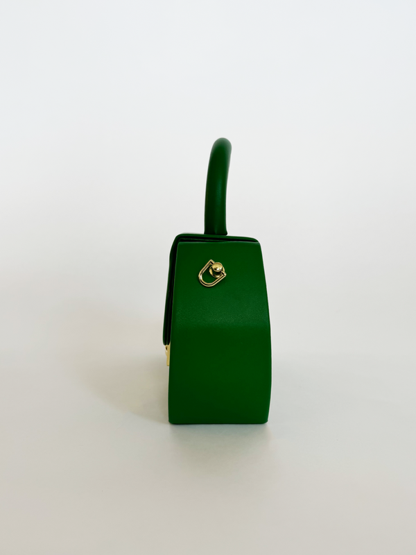Svnx Hard Grab Bag In Green With Gold Hardware