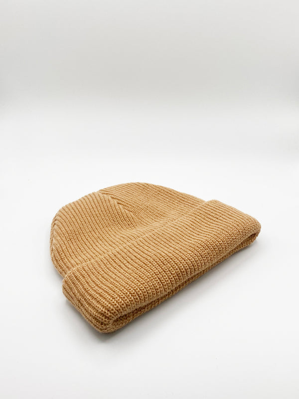 svnx Knitted Ribbed Beanie