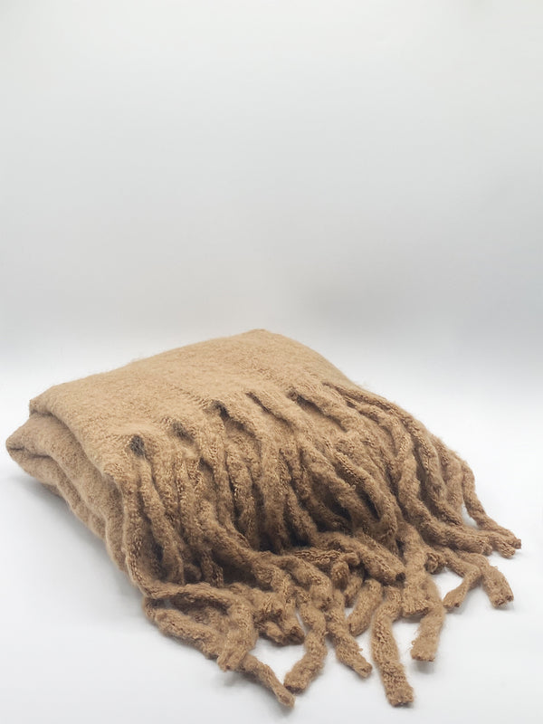 Svnx Knitted Scarf With Tassels