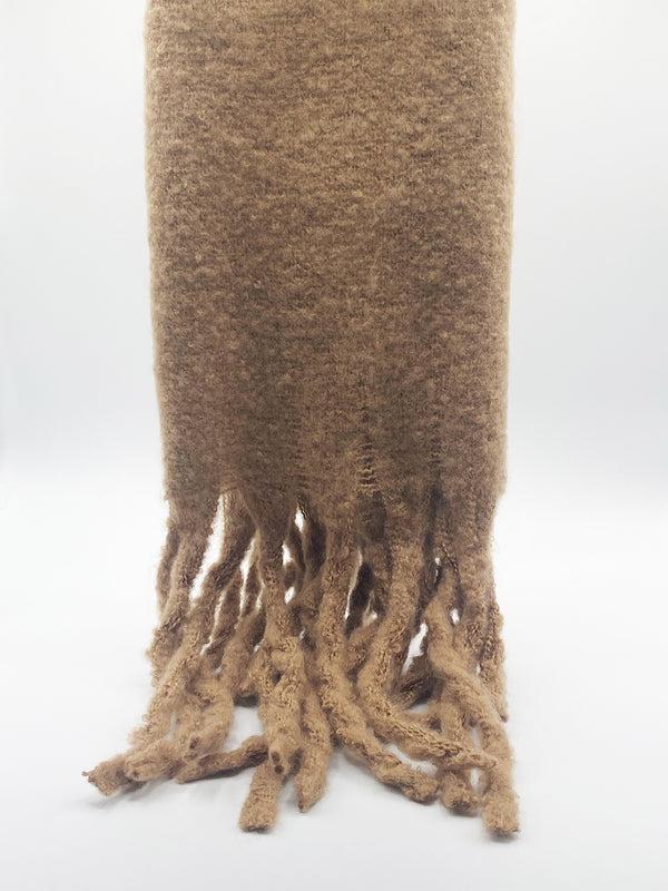svnx Knitted Scarf With Tassels