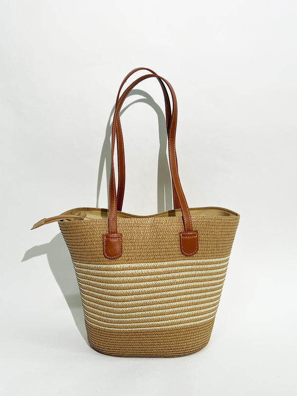 Svnx Large Two Tone Beach Tote Bag