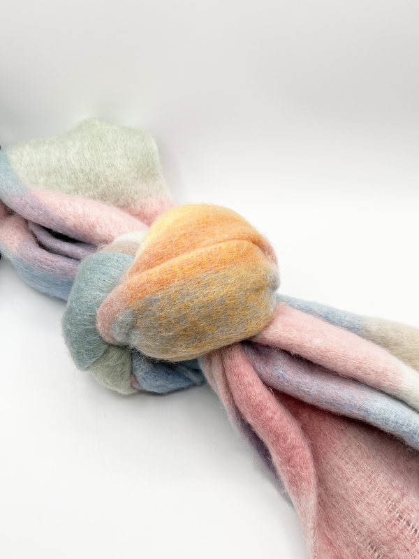 Svnx Light Checked Print Scarf