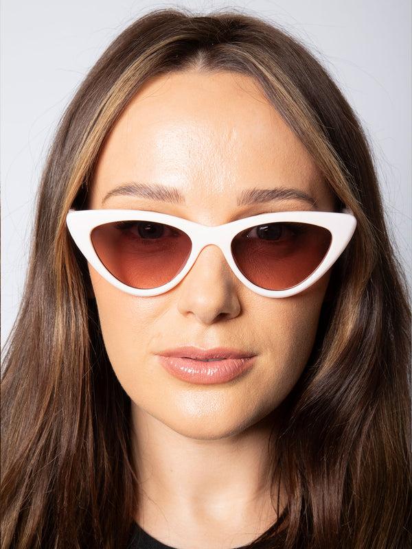 Svnx Light Pink Cateye Sunglasses