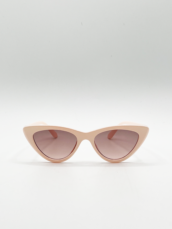 svnx Light Pink Cateye Sunglasses