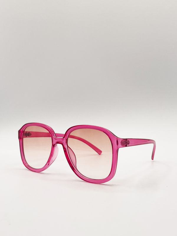 Svnx Ombre Lense Oversized Sunglasses