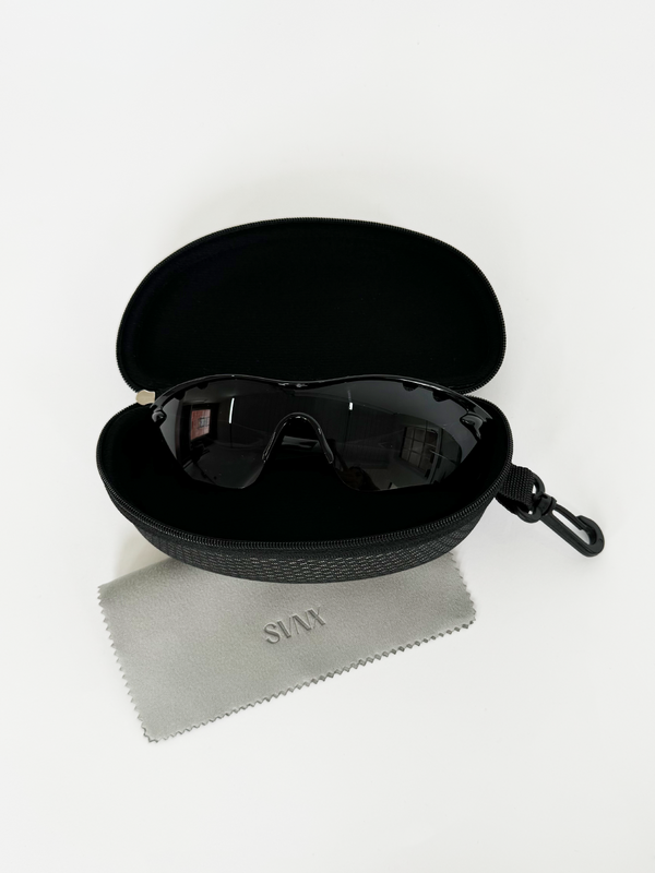 Svnx Outdoor Sunglasses In Black With Hard Case