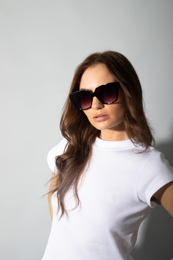 Svnx Oversized Cat Eye Sunglasses