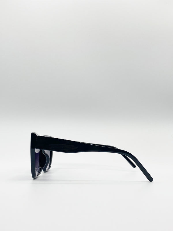 Svnx Oversized Cat Eye Sunglasses