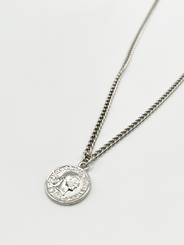 Svnx Pendant Necklace In Silver