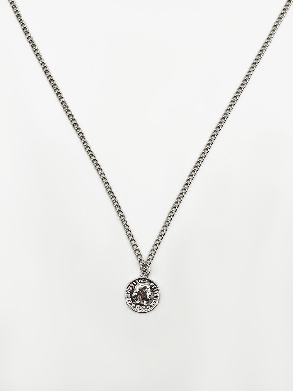 Svnx Pendant Necklace In Silver