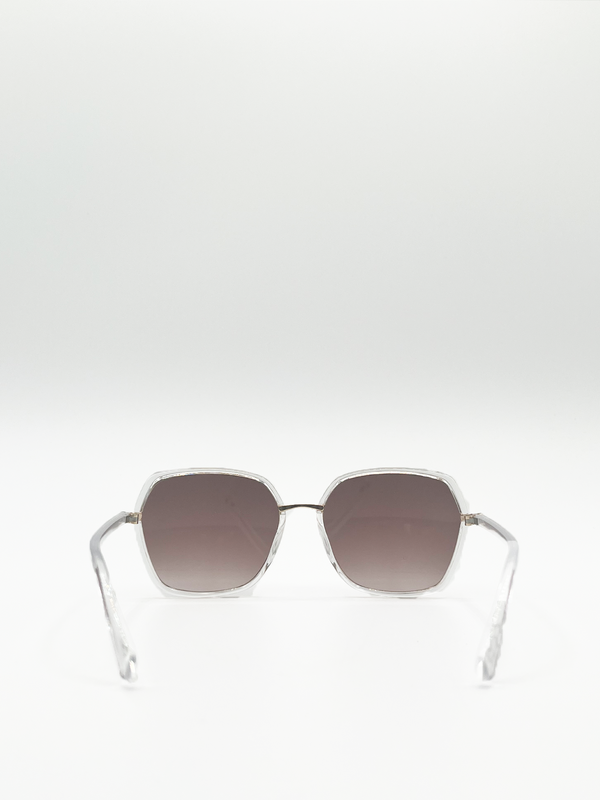 Svnx Plastic Frame Oversized Sunglasses