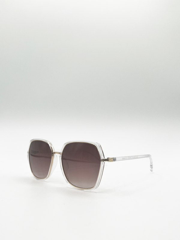 Svnx Plastic Frame Oversized Sunglasses
