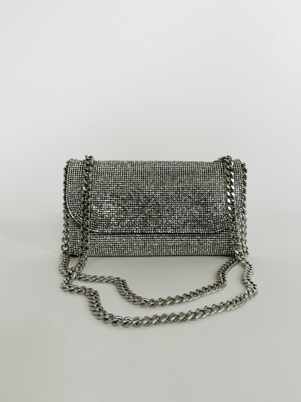 svnx Rhinestone Shoulder Bag