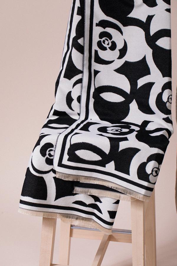 Svnx Rose Print Scarf