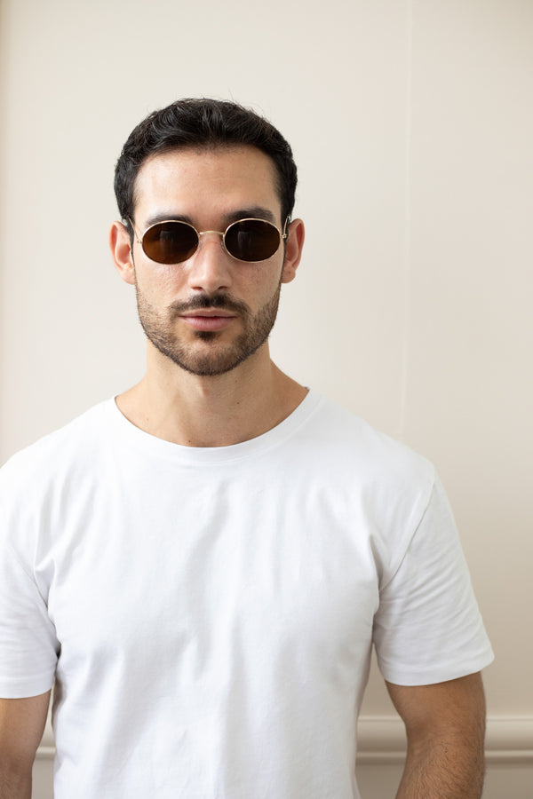 Svnx Round Metal Frame Sunglasses