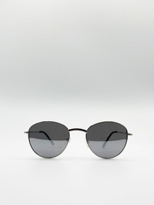 svnx Round Metal Frame Sunglasses