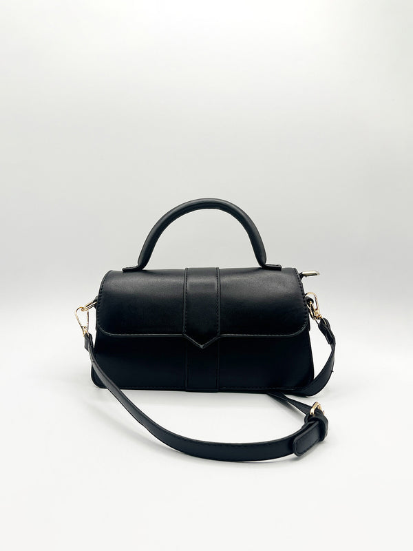 Svnx Small Crossbody Hard Top Handle Bag