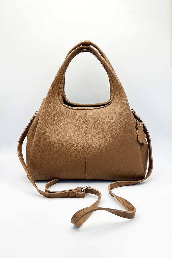 Svnx Soft Faux Leather Hobo Grab Bag