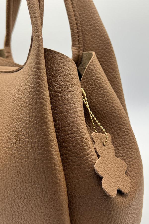 Svnx Soft Faux Leather Hobo Grab Bag